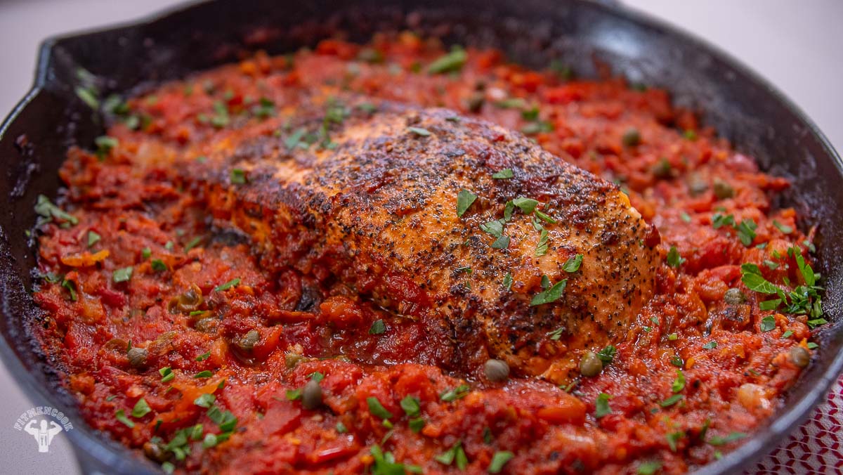 Date Night Mediterranean Salmon