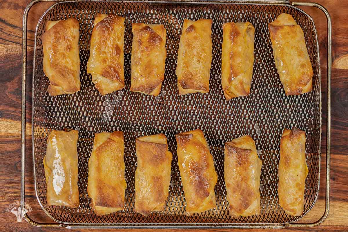 Make Ahead Air-Fryer Breakfast Egg Rolls