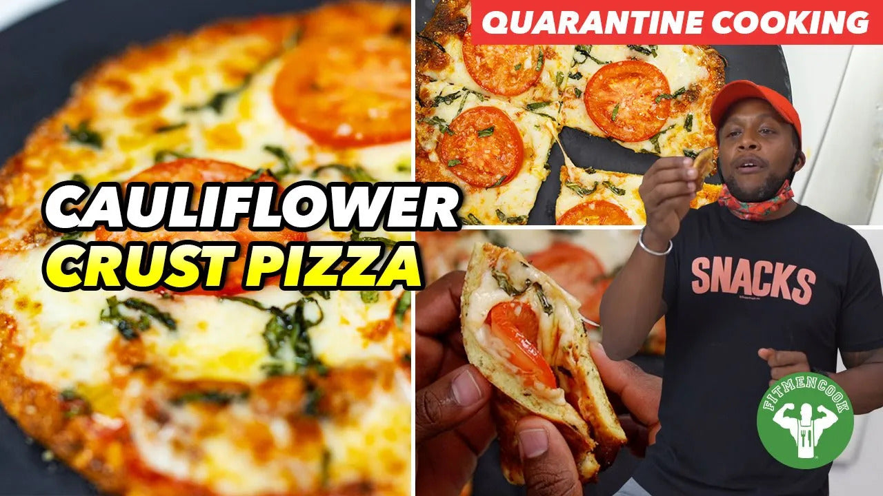 Cauliflower Crust Margherita Pizza