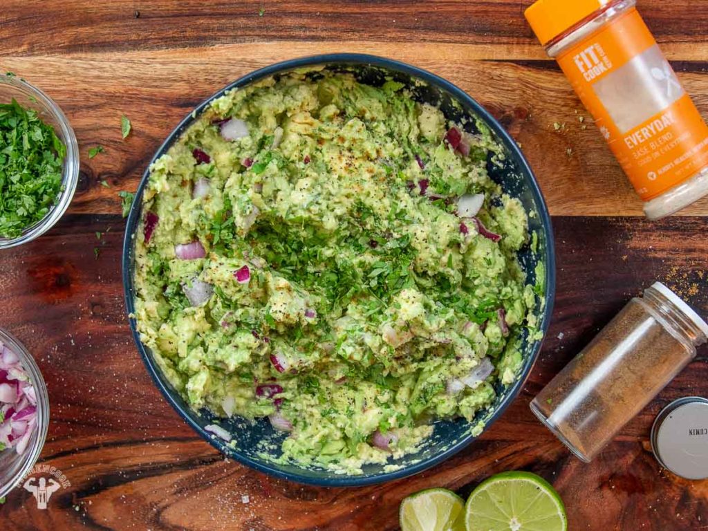 Guacamole, Rice Cake & Egg