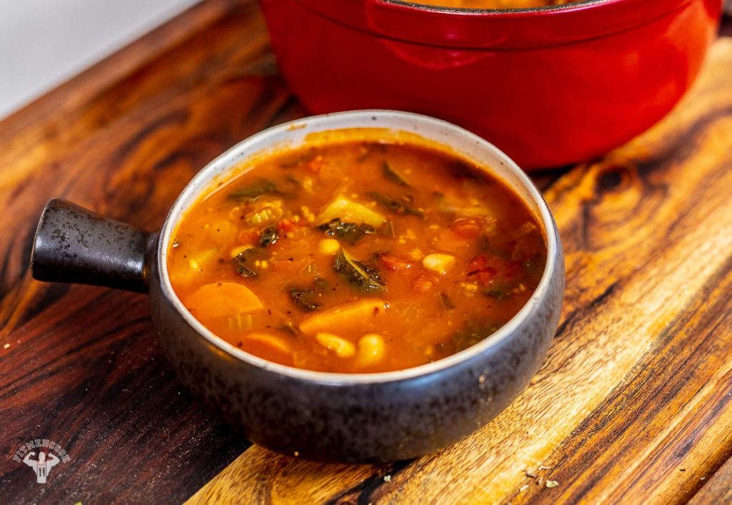 Mediterranean Diet Tuscan Soup